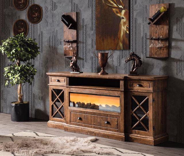 Etna Console And Fireplace Etna Console And Fireplace Murexim