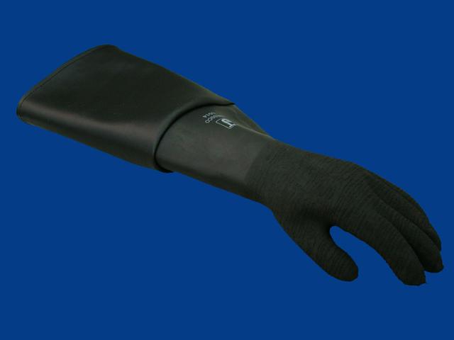 Hd Black Textured Blasting Glove Sand Blast Cabinet Gloves Sku